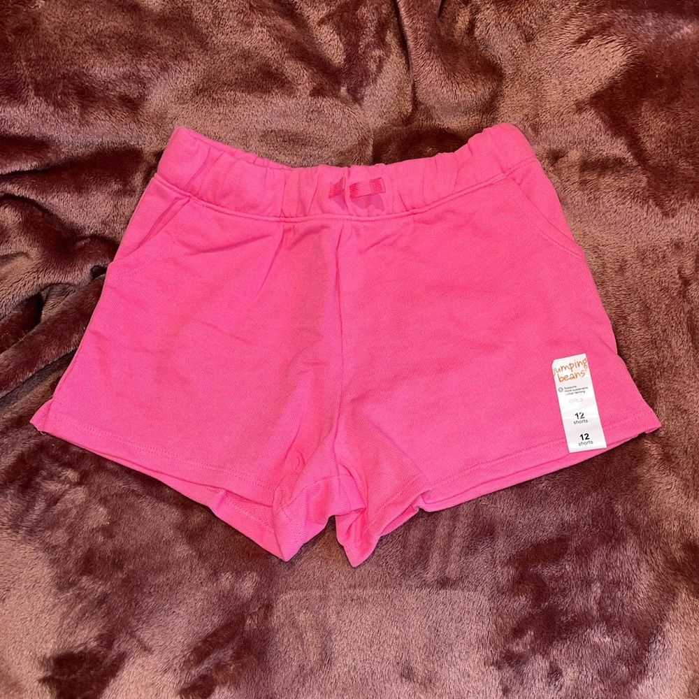 Jumping Beans Vibrant Pink Athletic Shorts